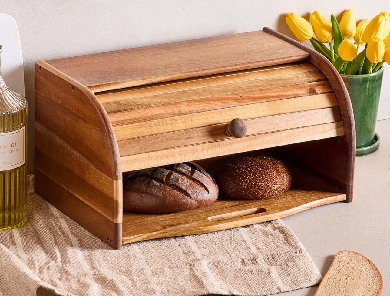 PEROTTİ AKASYA EKMEK DOLABI 24*38*19 CM