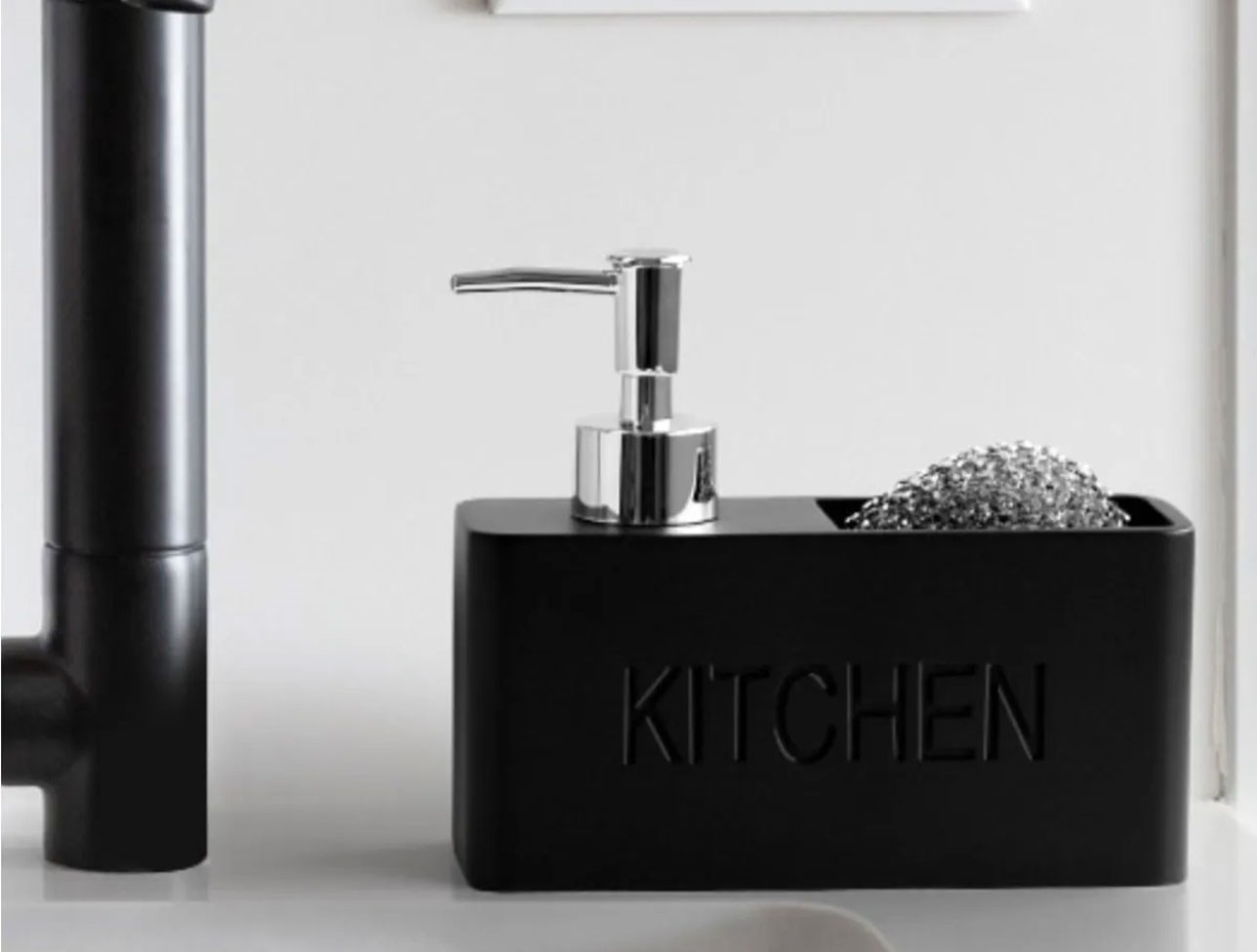 PEROTTİ KITCHEN BLACK SIVI SABUNLUK 13199