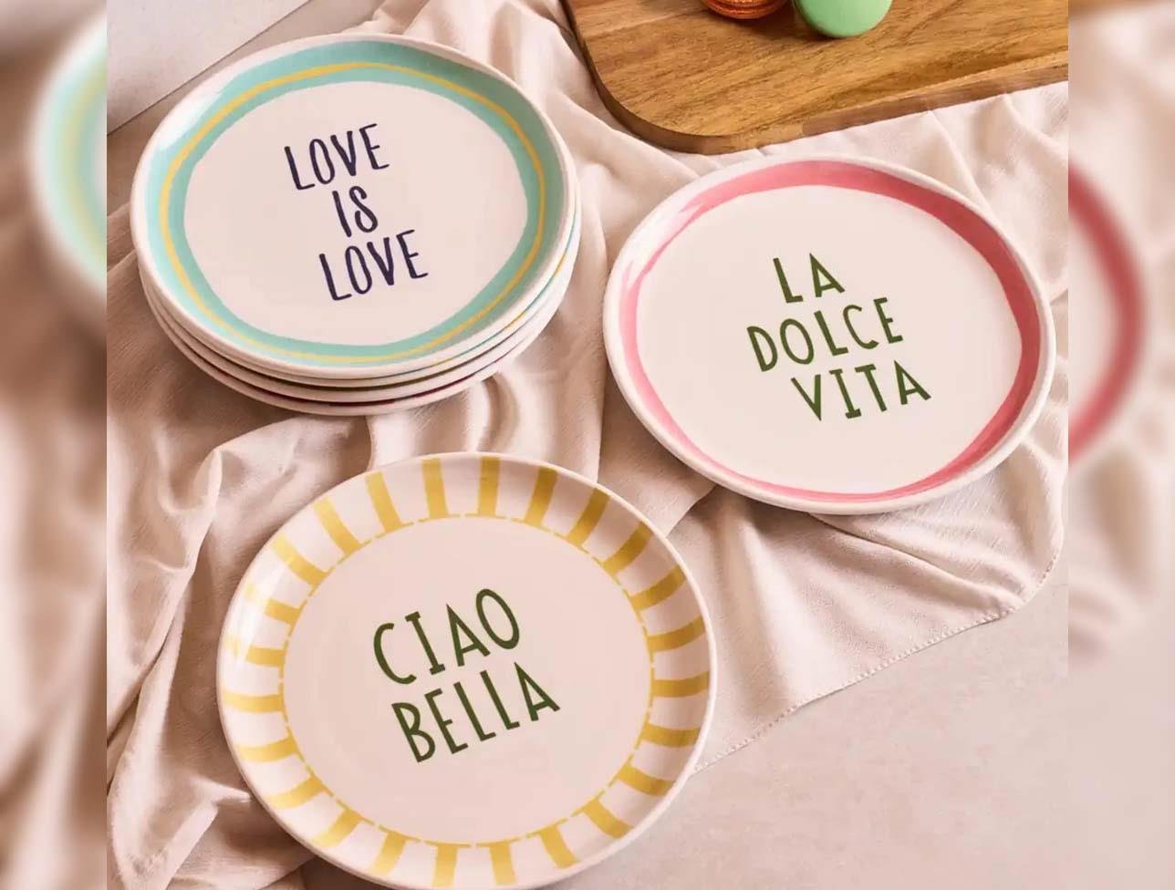 PEROTTİ LA DOLCE VİTA 6 KİŞİLİK PASTA TAKIMI 21CM