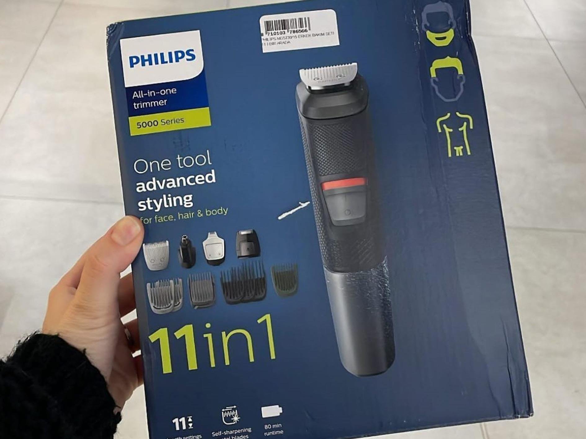 PHİLİPS MG5730/15 ERKEK BAKIM SETİ 11 İ BİR ARADA
