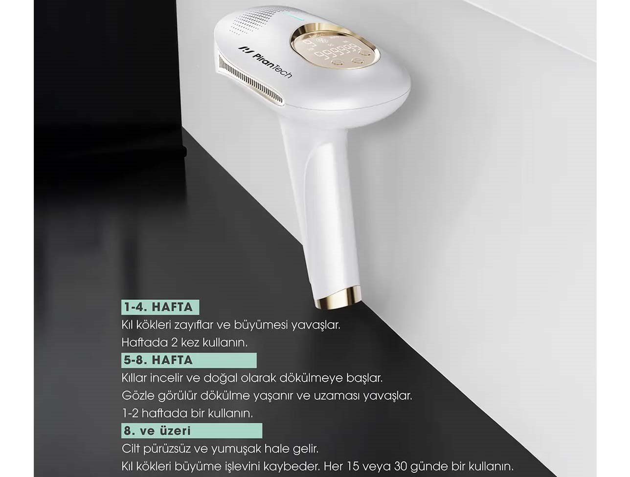 PİRANTECH BHRL-08 BUZ IPL LAZER EPİLASYON