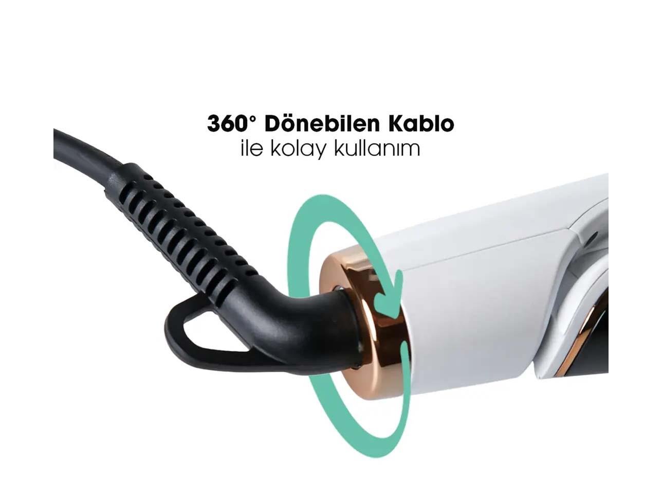 PİRANTECH TA-2638 DİJİTAL EKRANLI SAÇ DÜZLEŞTİRİCİ