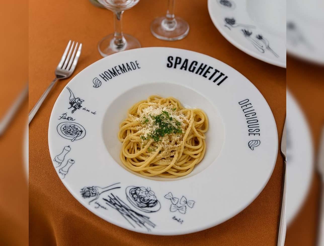 PORSER ALFEDO MİRO MAKARNA TABAĞI SETİ 2 PARÇA