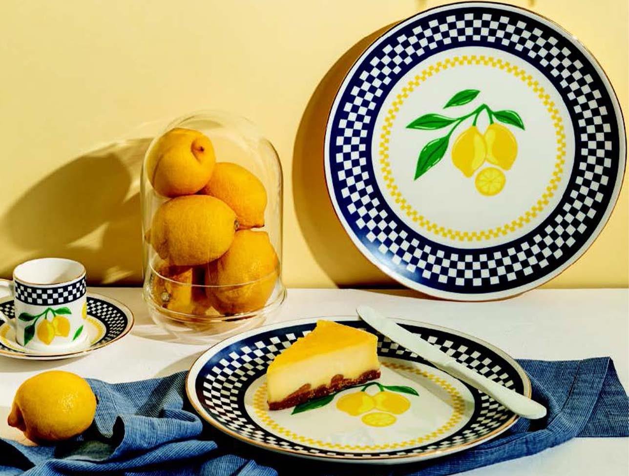 PORSER BLUE ZEST CHIC SERVİS TABAĞI SETİ 6 PARÇA