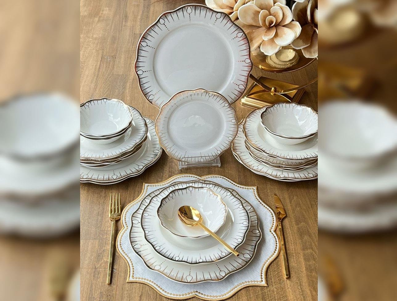 ROYKING BLOOM YEMEK TAKIMI 24 PARÇA SMC018