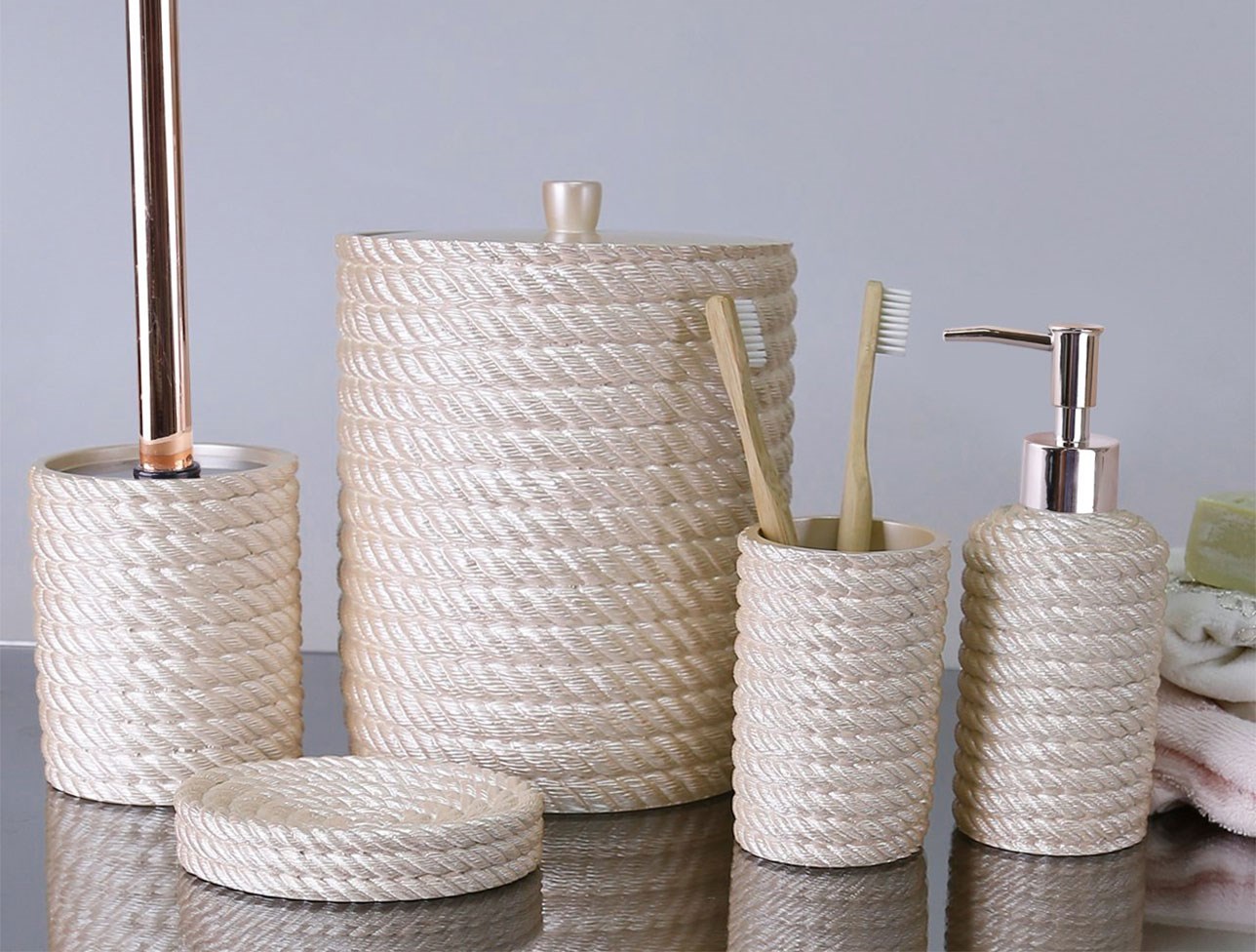 SELİM ROPE İNCİ BANYO SETİ SB 174P10