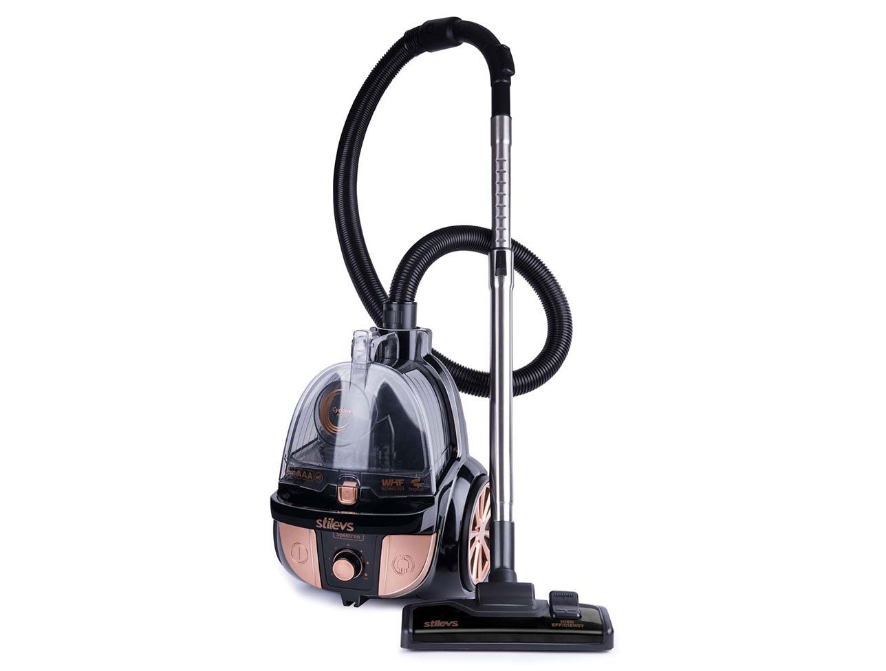 STİLEVS SPEKTRON ELEKTRİKLİ SÜPÜRGE SİYAH BAKIR