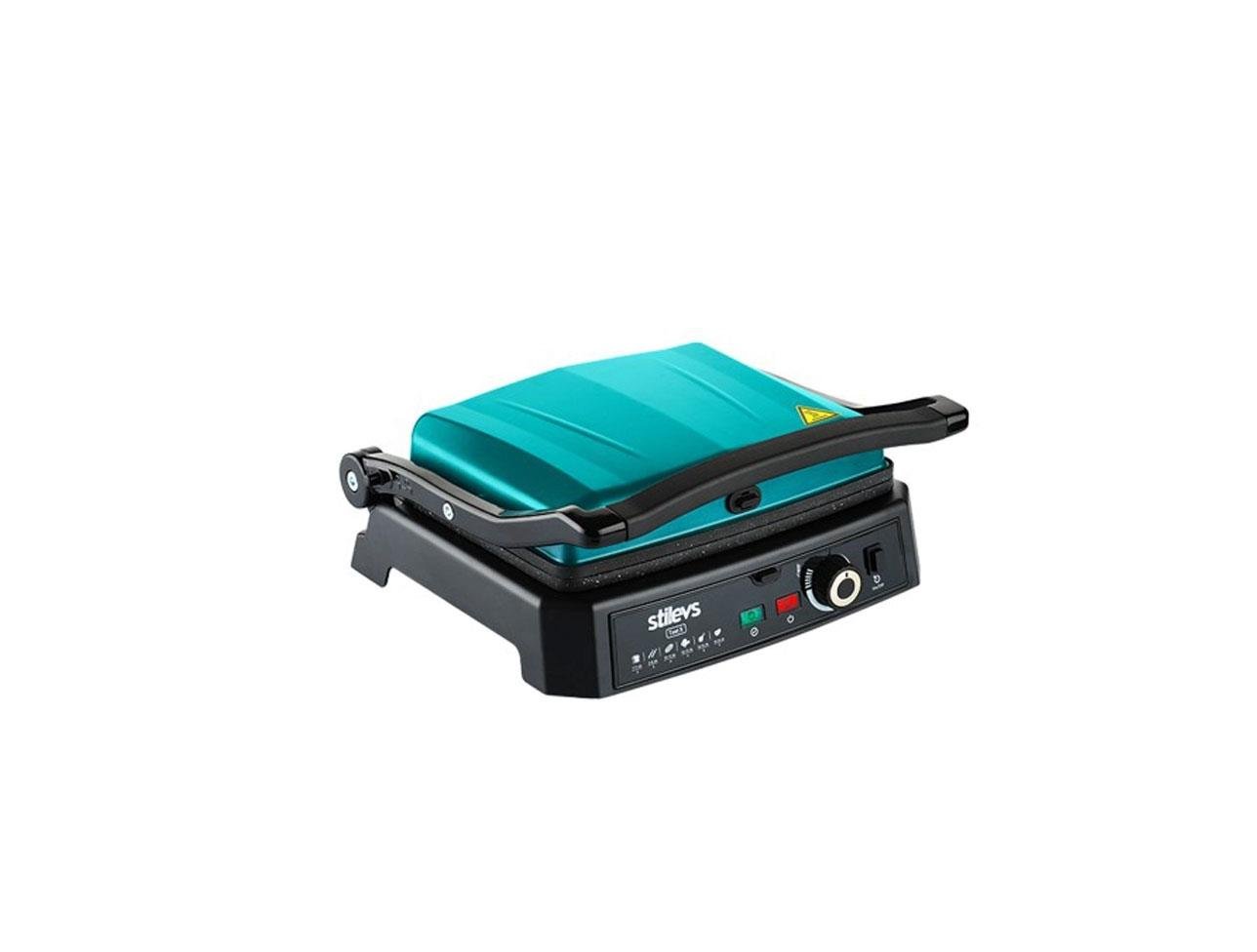 STİLEVS TOST X TOST MAKİNESİ SEDEFLİ MAVİ