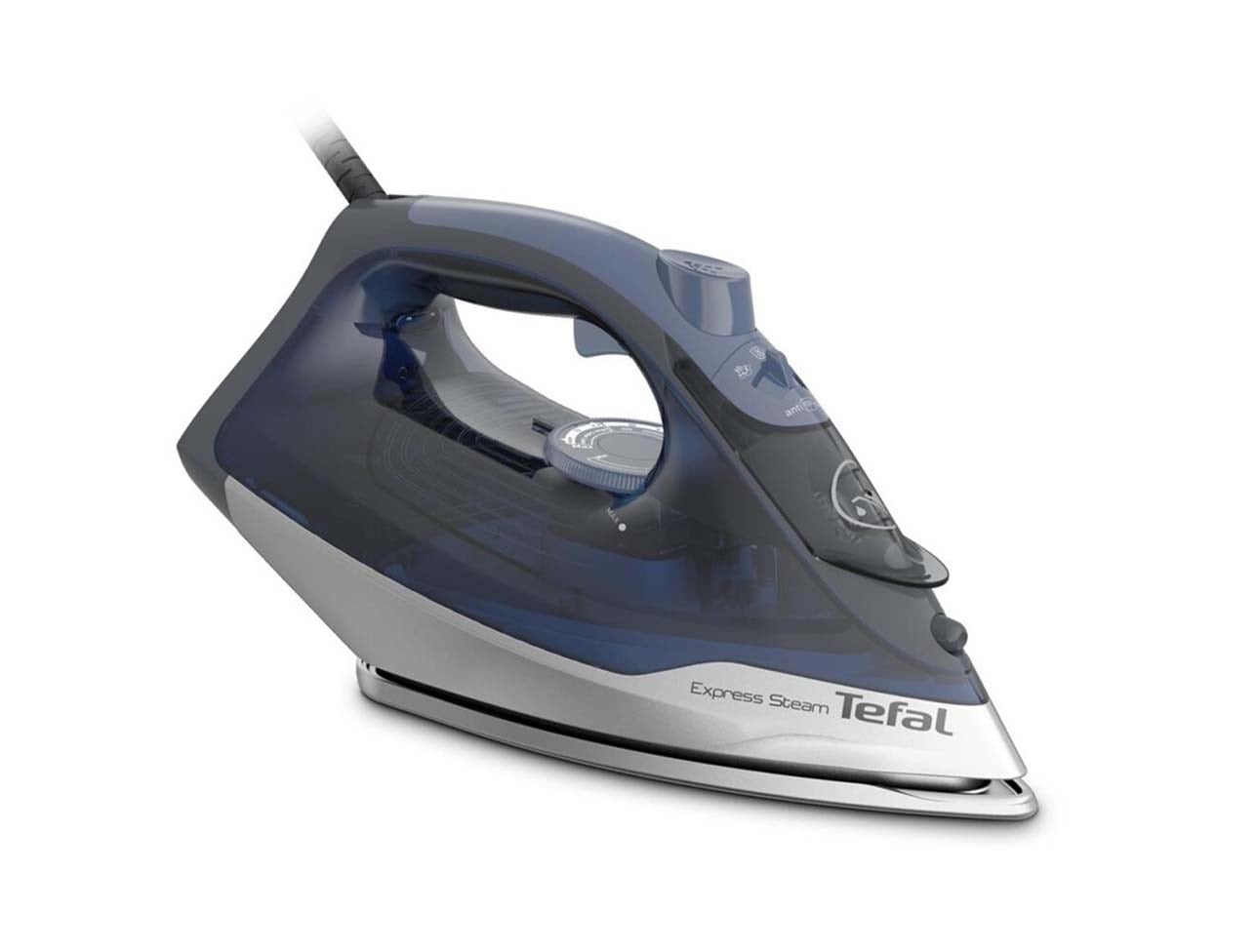 TEFAL EXPRESS STEAM+ BUHARLI ÜTÜ MAVİ GRİ FV2868