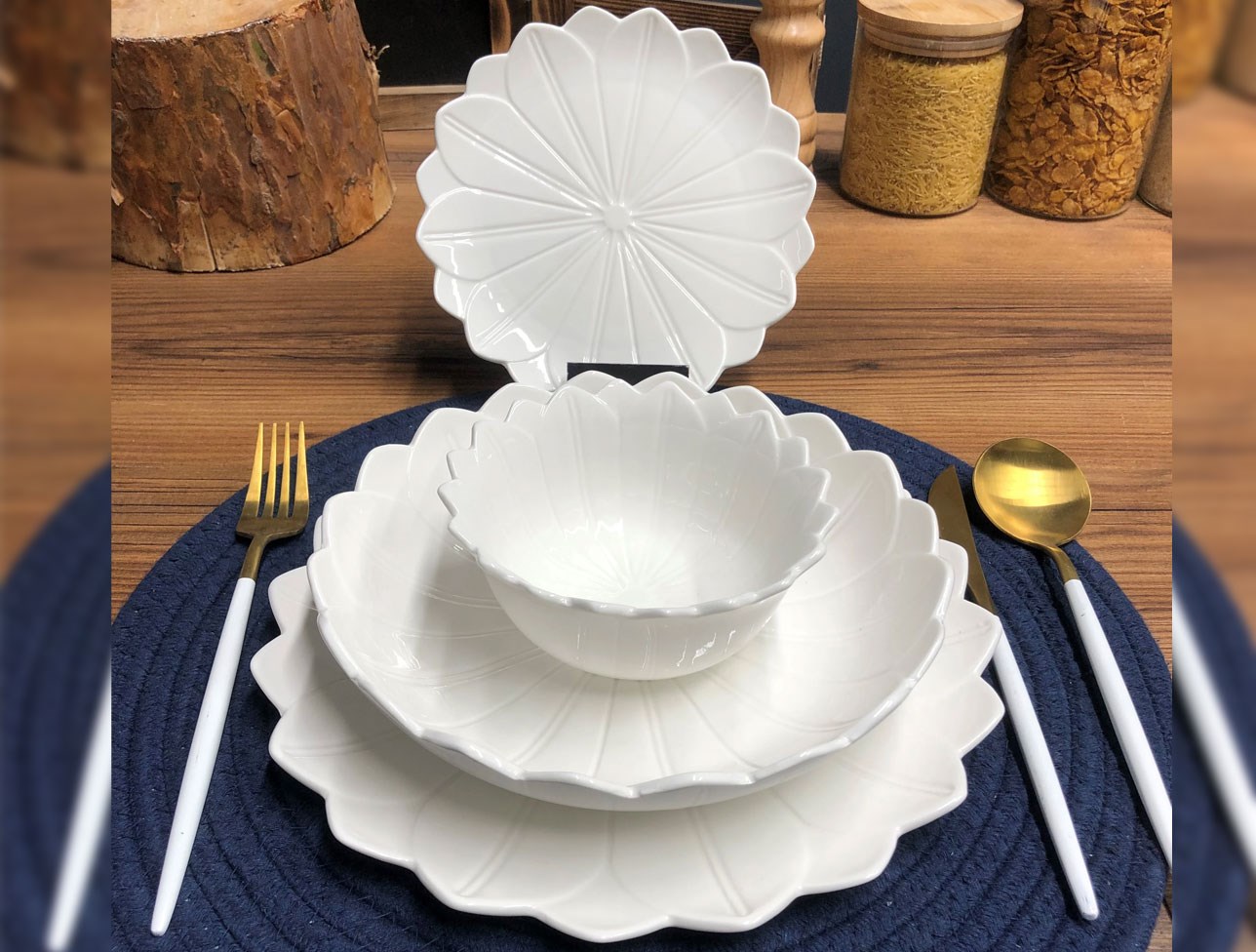 TEKBİR 24 PARÇA PAPATYA SET YG19