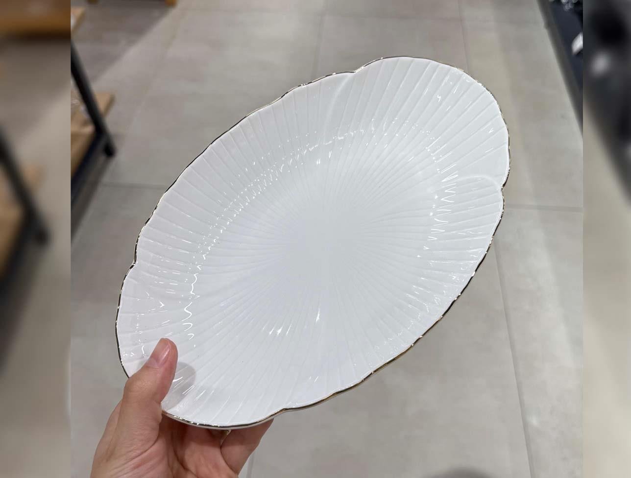 TEKBİR TEKLİ GOLD SUNUM TABAĞI YX230059-10G