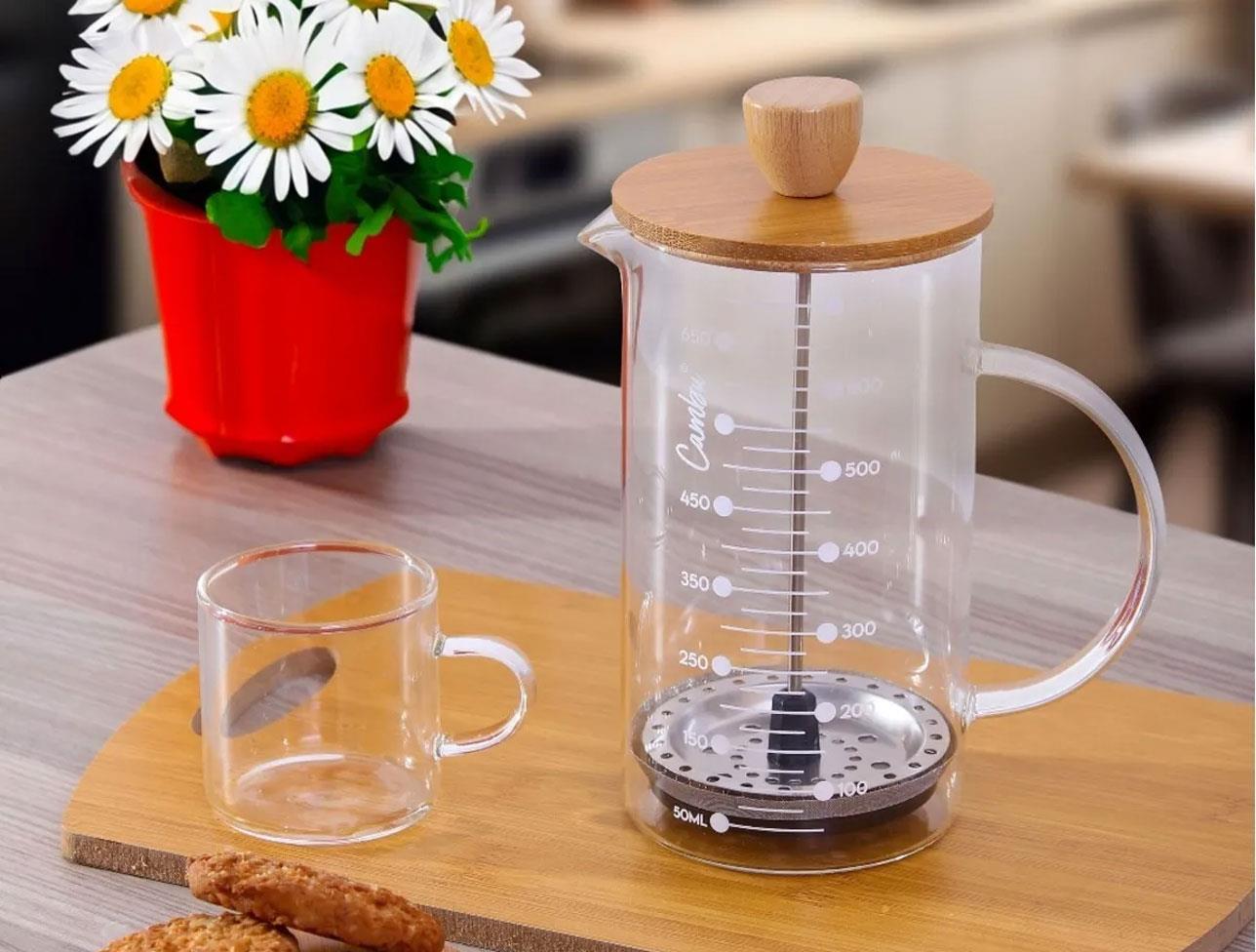 TOHANA -  BAMBU KAPAKLI FRENCH PRESS 1000 ML
