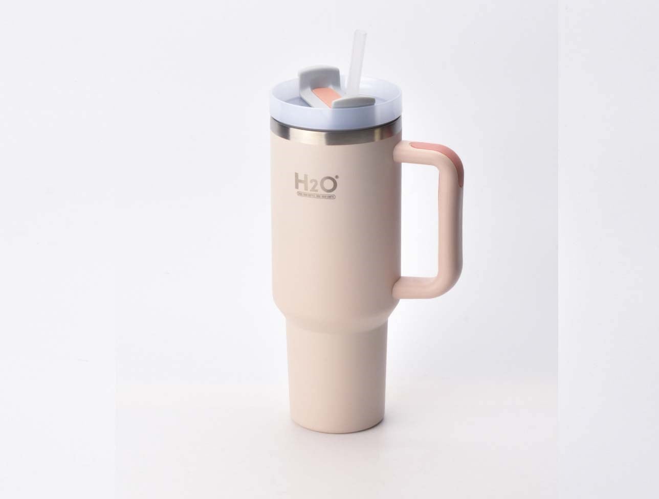 TOHANA TERMOS KUPA PİPETLİ 1200 ML PEMBE H2060274