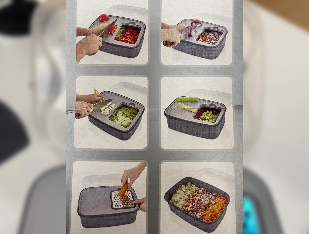 VİP-069 MASAL SAKLAMA KABI SIG GRİ 4500 ML RENDELİ