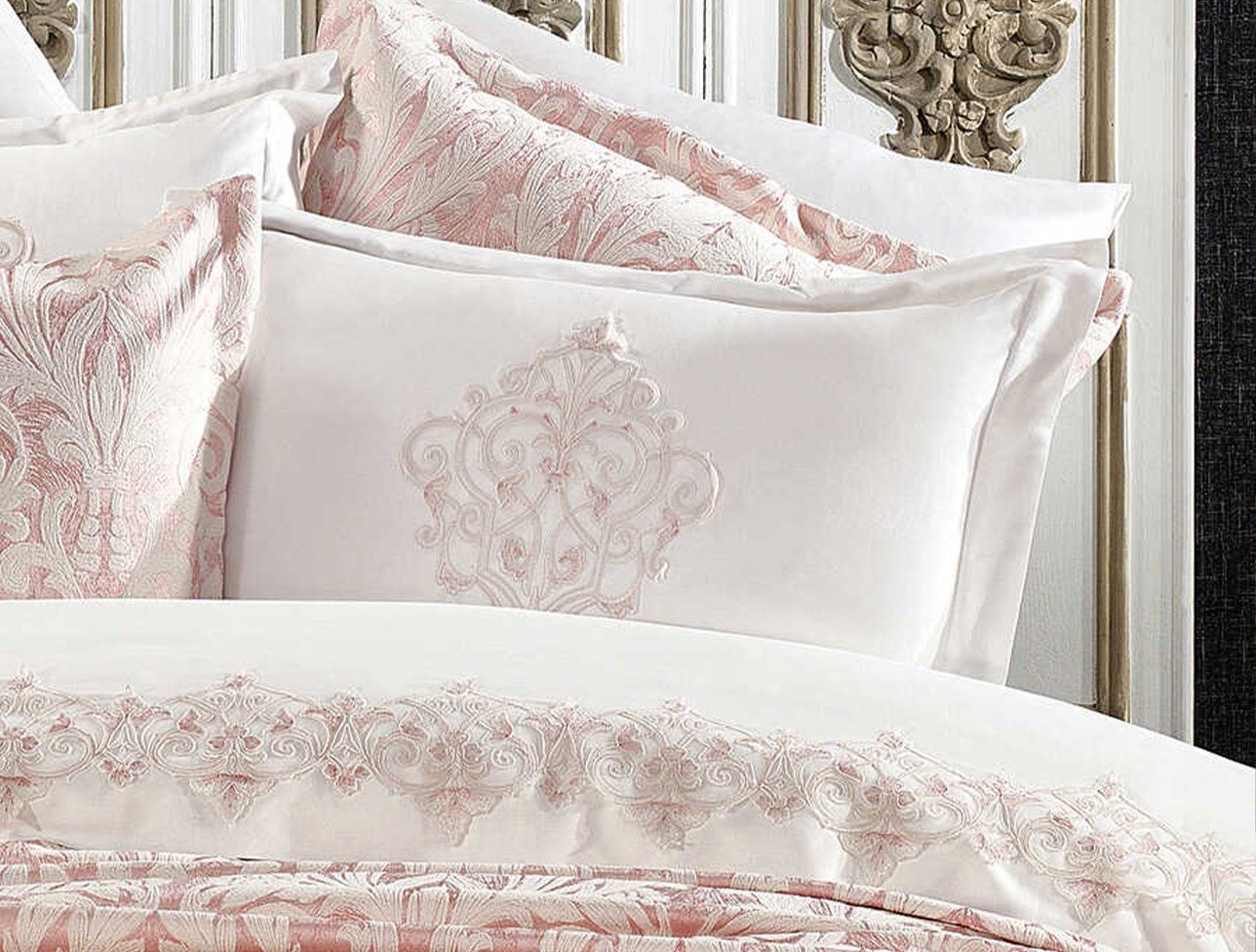 ZEBRA ASTOR DAMASK PİKE SETİ PUDRA