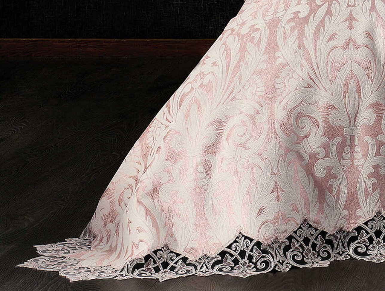 ZEBRA ASTOR DAMASK PİKE SETİ PUDRA