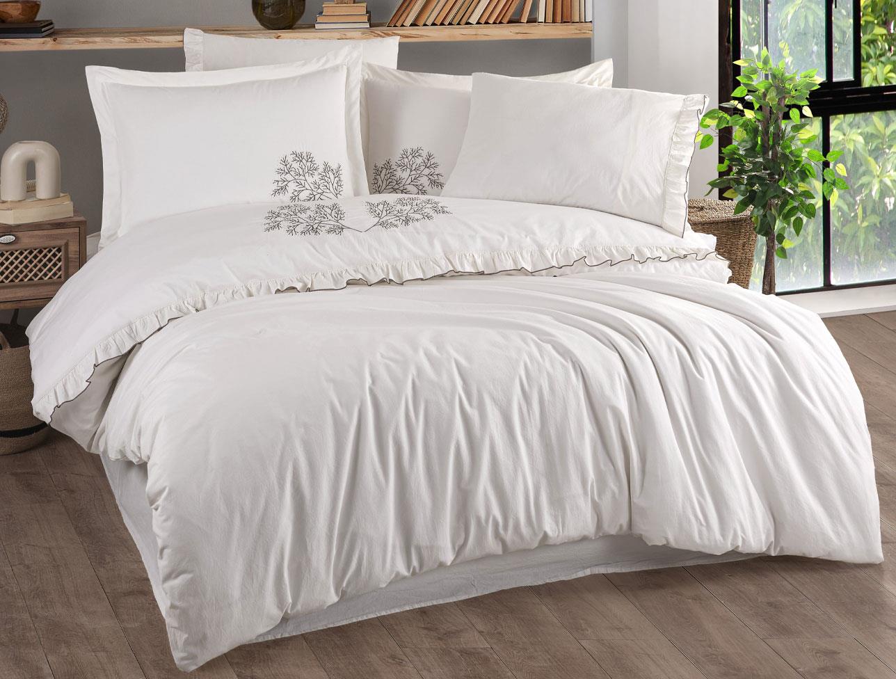 ZEBRA CASA TROYA NATUREL NAKIŞLI NEVRESİM TK KREM
