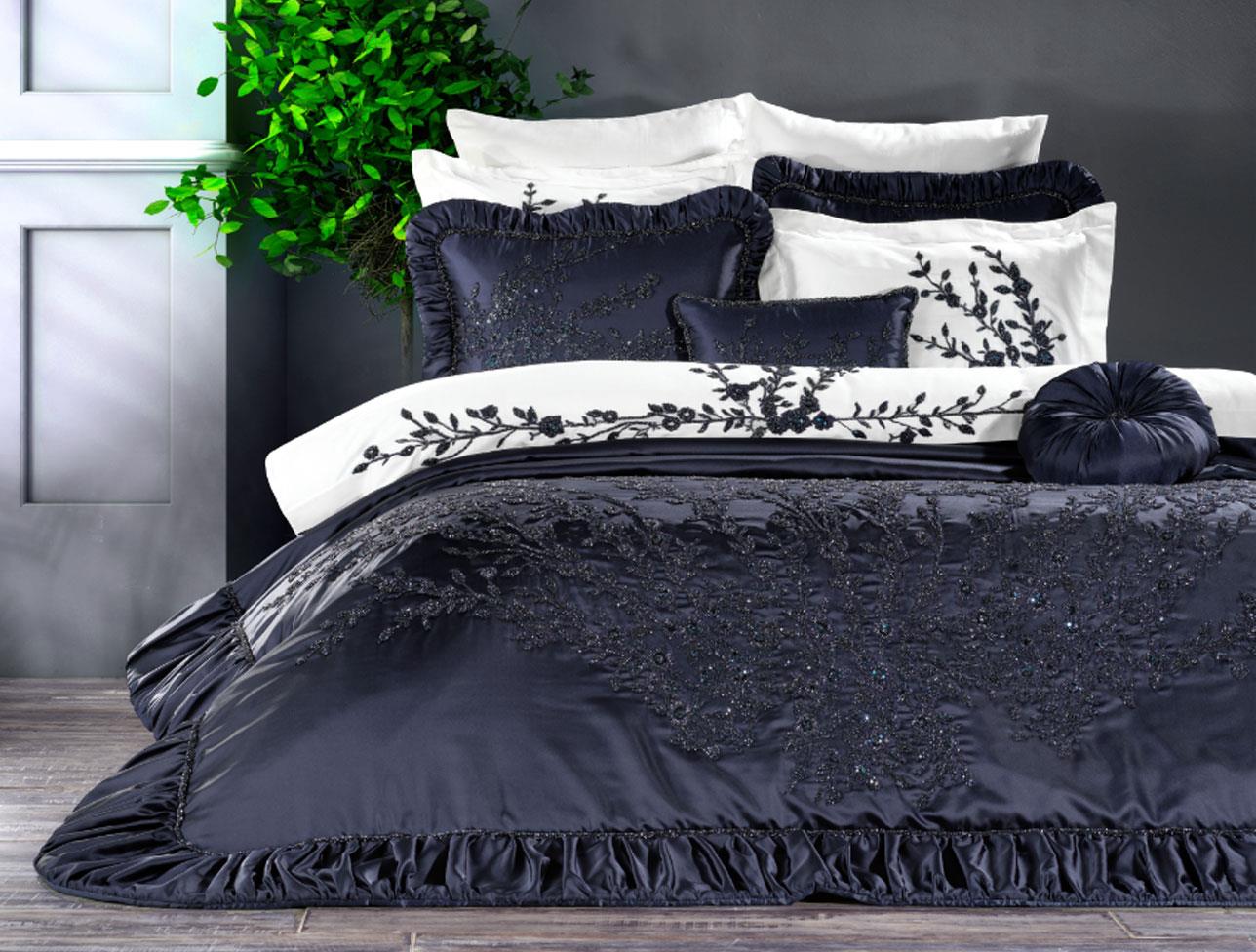 ZEBRA ELENORE YATAK SETİ LACİVERT