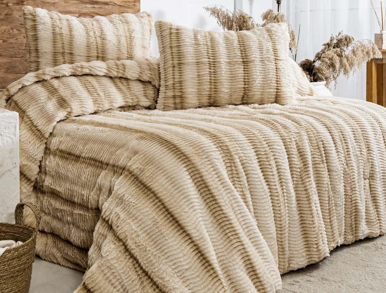 ZEBRA JENNY COMFORTER SET KREM