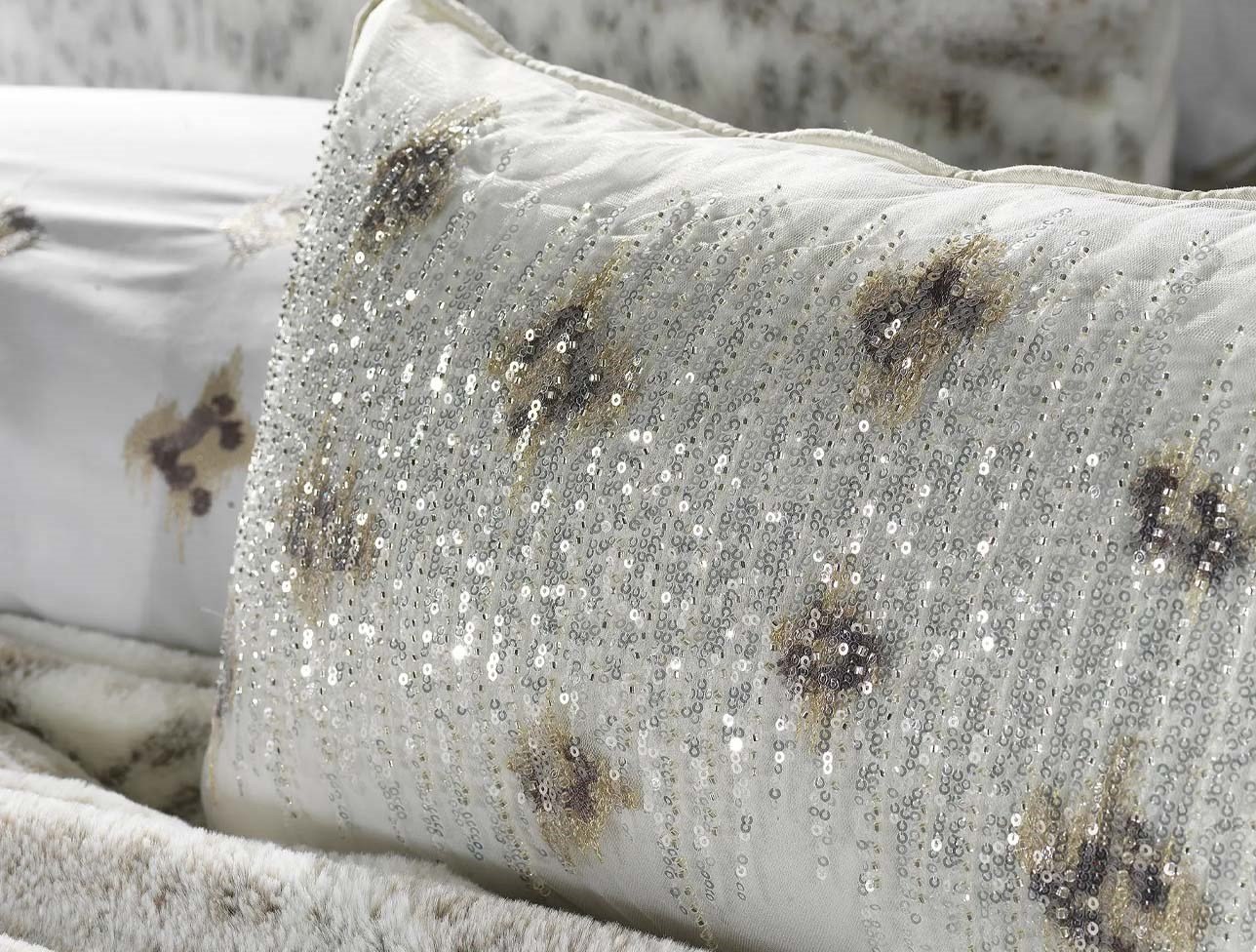 ZEBRA LEOPARD COMFORTER NEVRESİMLİ 10 PC SET