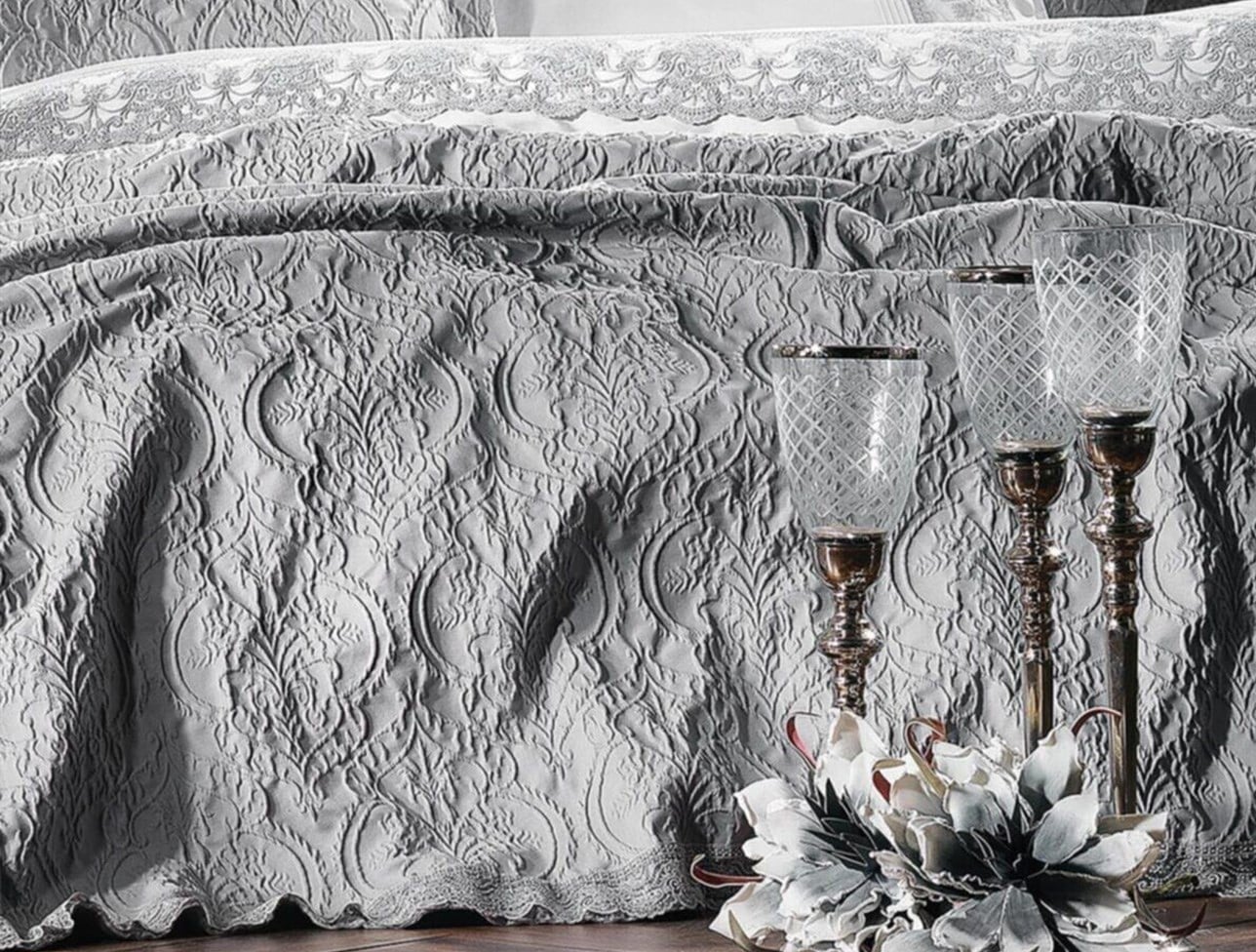 ZEBRA NORSIA YATAK SETI GRİ