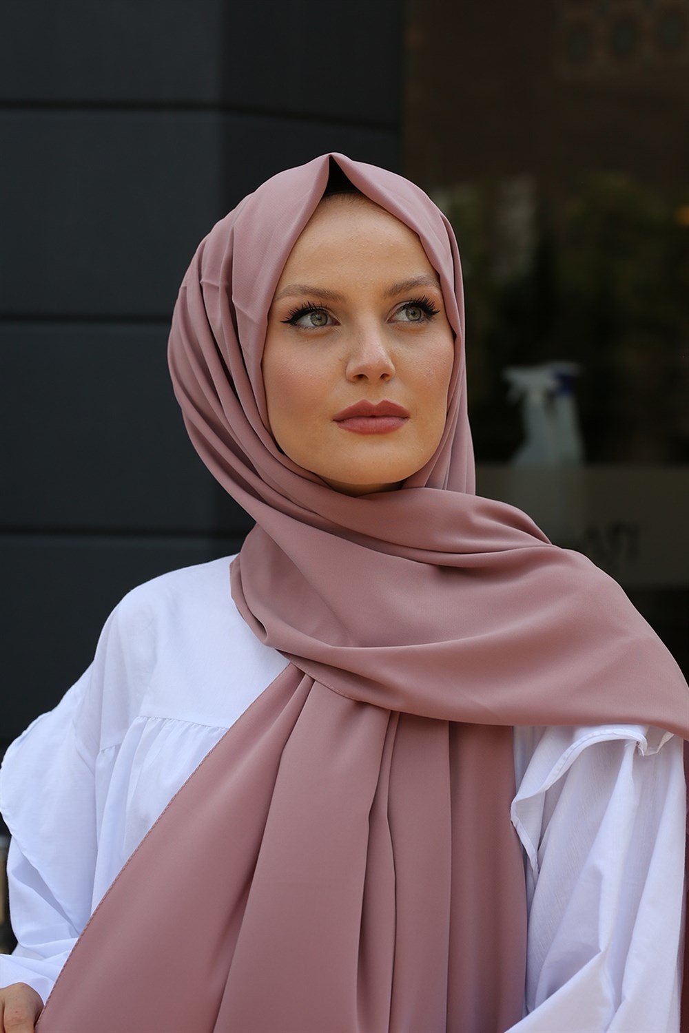 STELLA MEDİNE İPEĞİ ŞAL AÇIK PUDRA