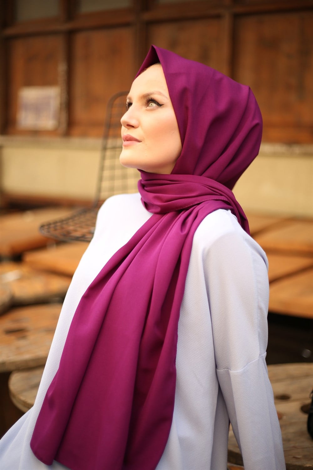 STELLA MEDİNE İPEĞİ ŞAL MAGENTA
