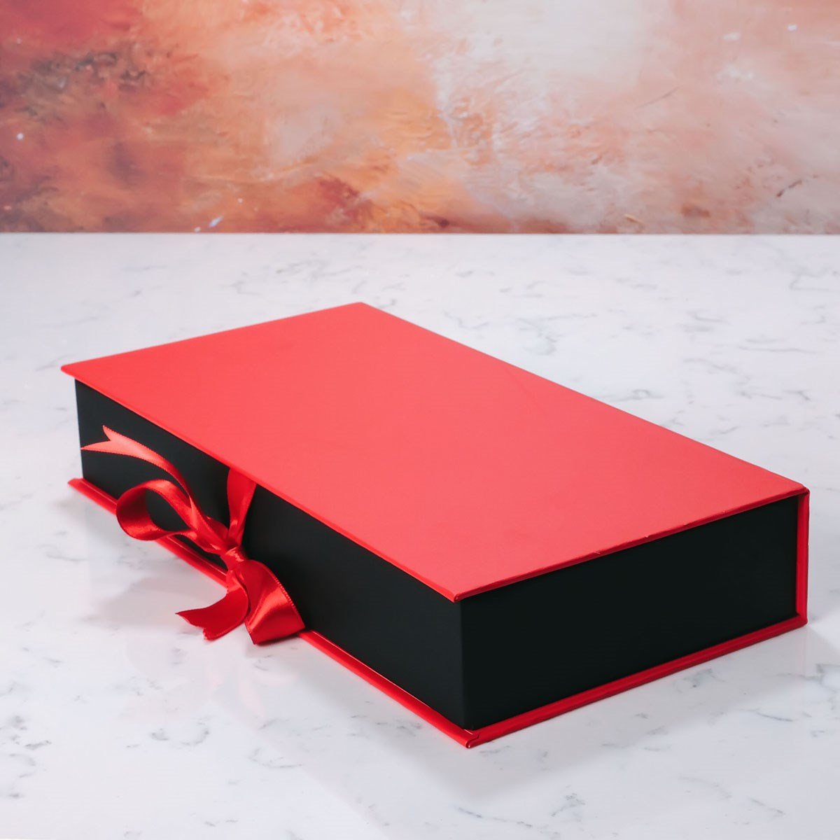 NIN Aşk Çikolata Kutusu Yaldızlı ve Madlen