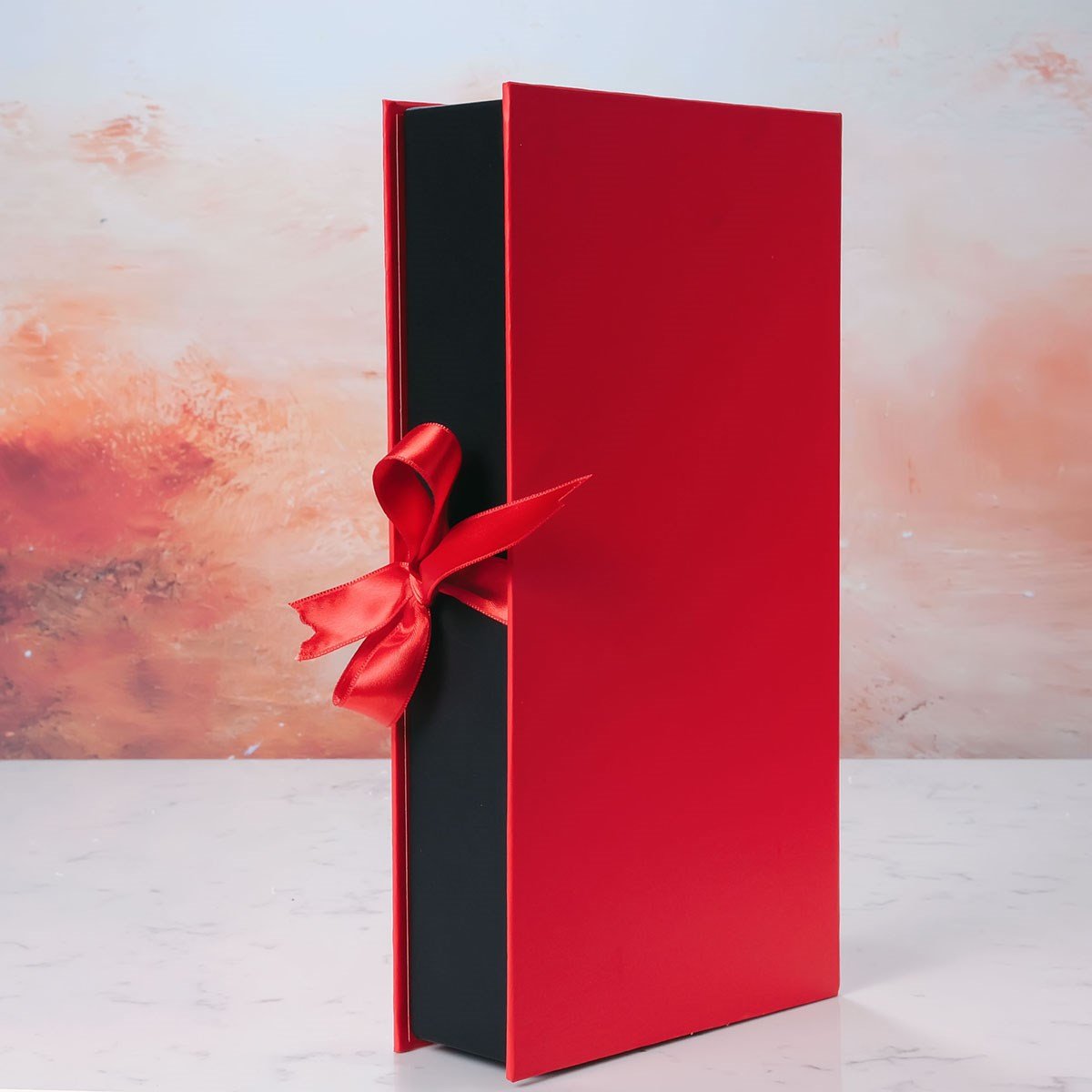 NIN Aşk Çikolata Kutusu Yaldızlı ve Madlen