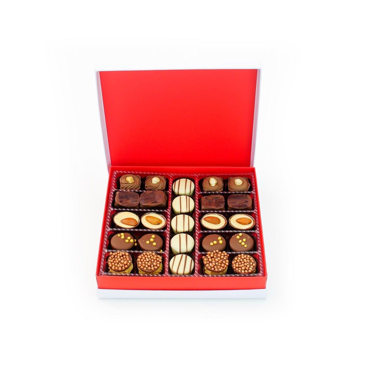 NIN KALPLİ Karışık El Yapımı Çikolata 25'li Paket