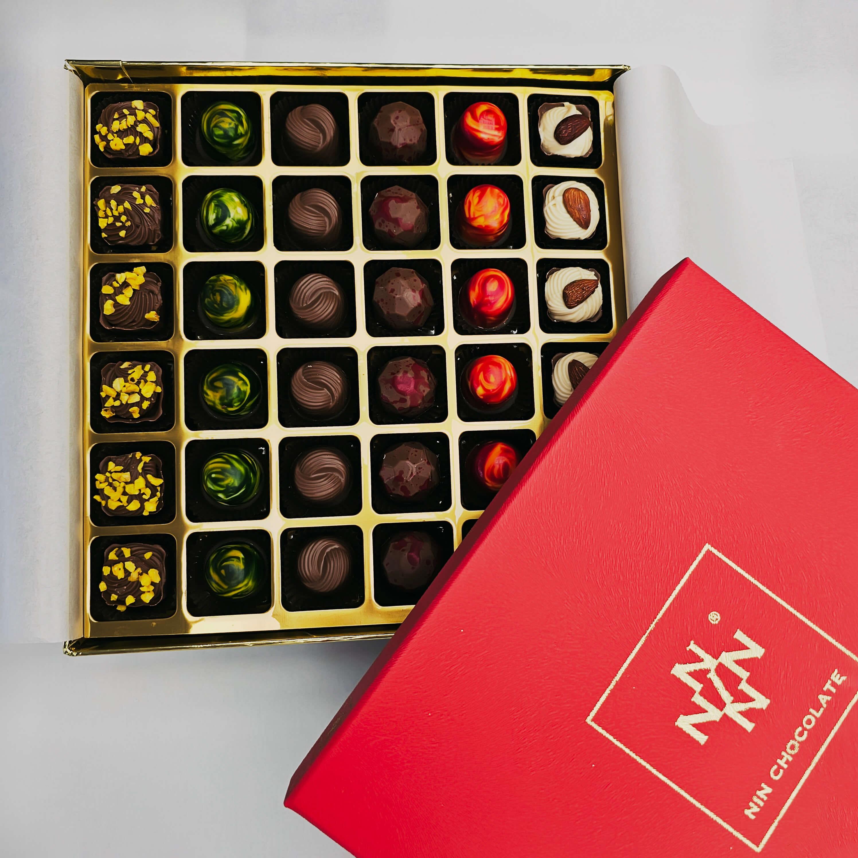 Nin Kırmızı Kutu Spesiyal Çikolata 72 Adet