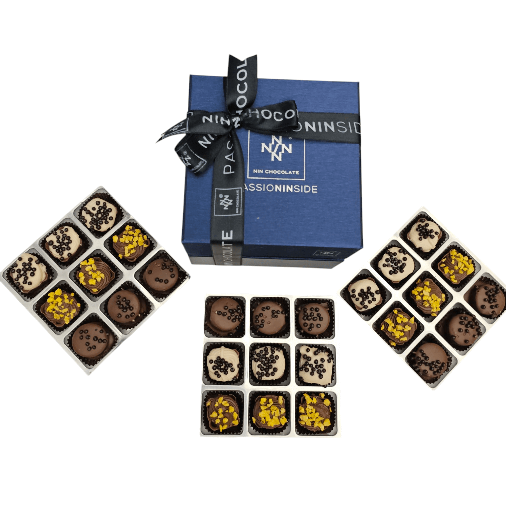 Nin Koyu Mavi Kutu Spesiyal Çikolata 27 Adet