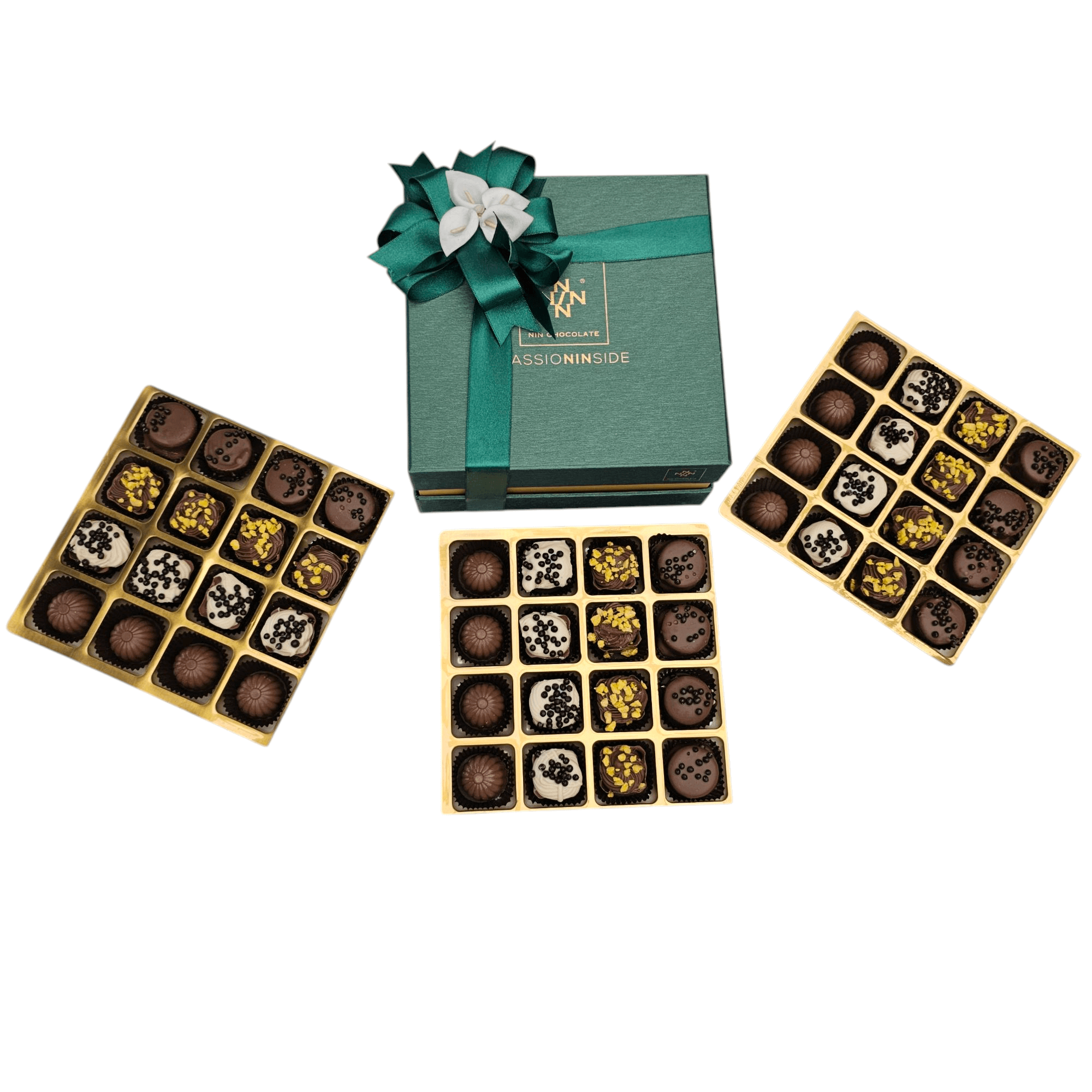 Nin Yeşil Kutu Spesiyal Çikolata 48 Adet