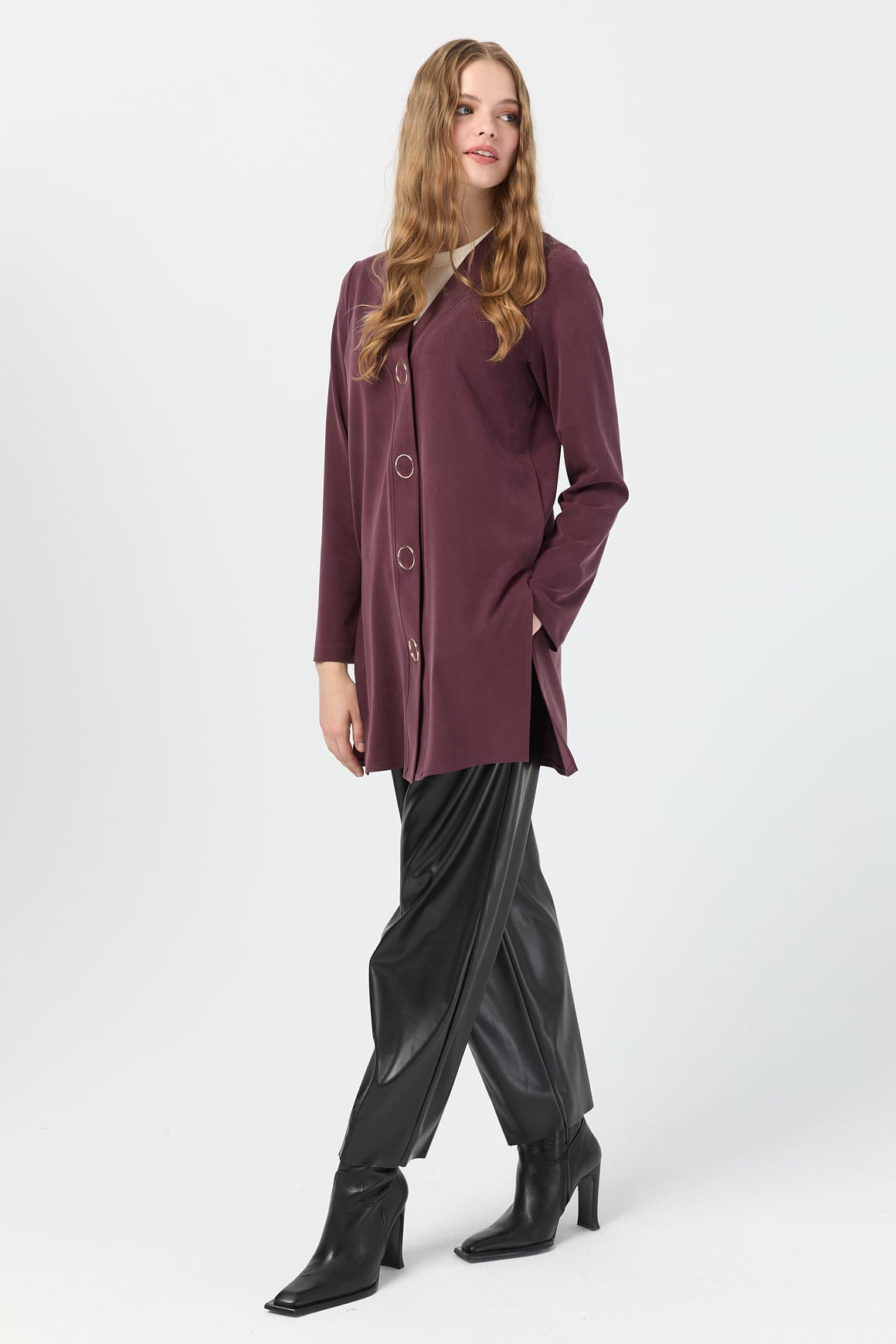 Ceket  Bordo
