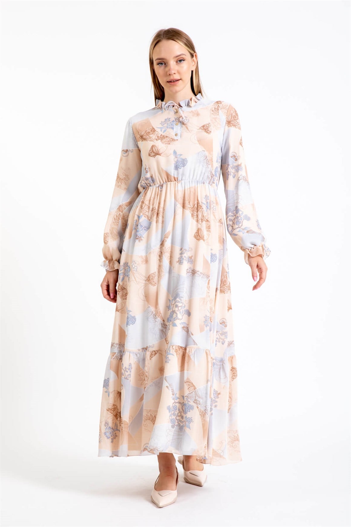 Emprime Elbise  Bej