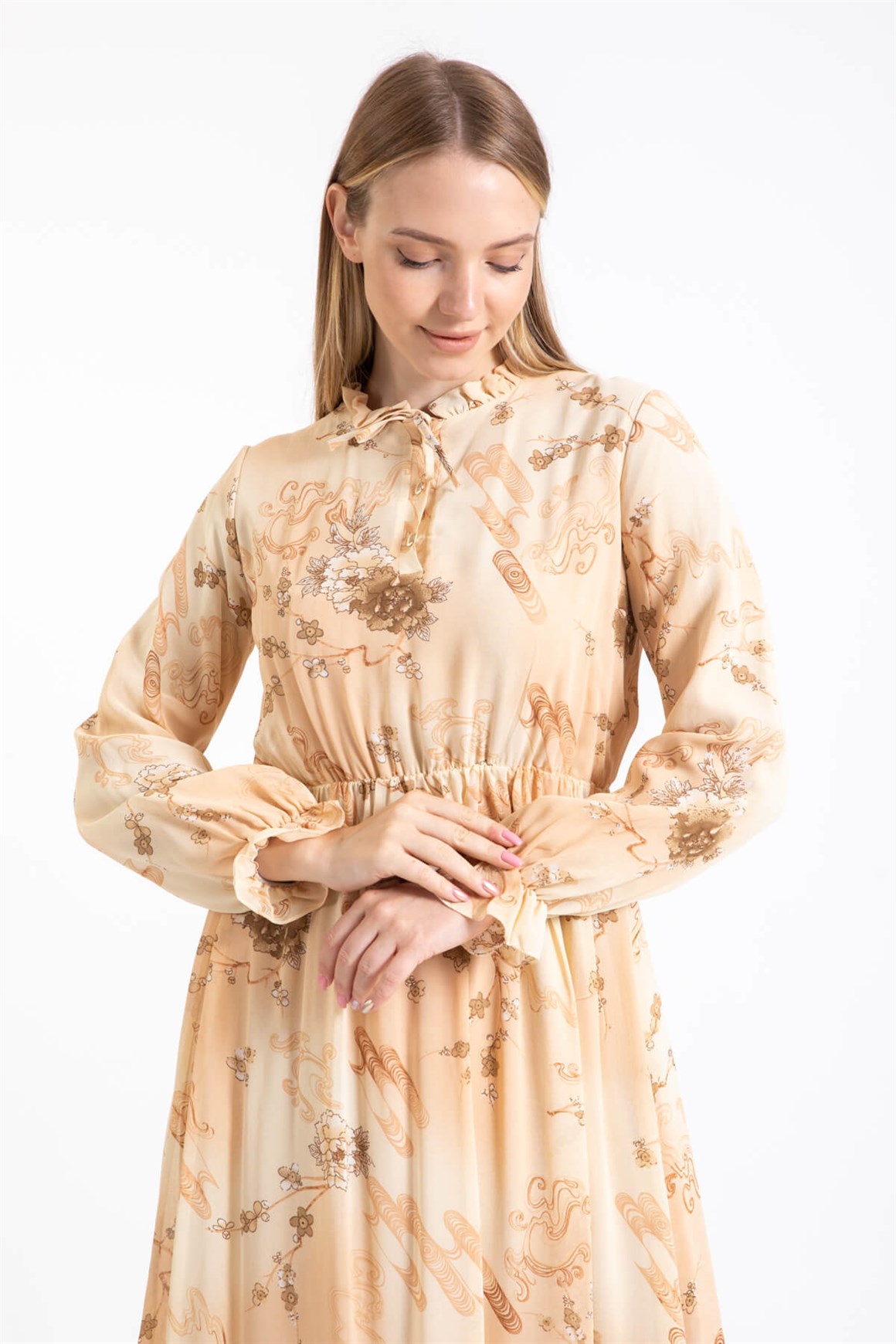 Emprime Elbise  Camel