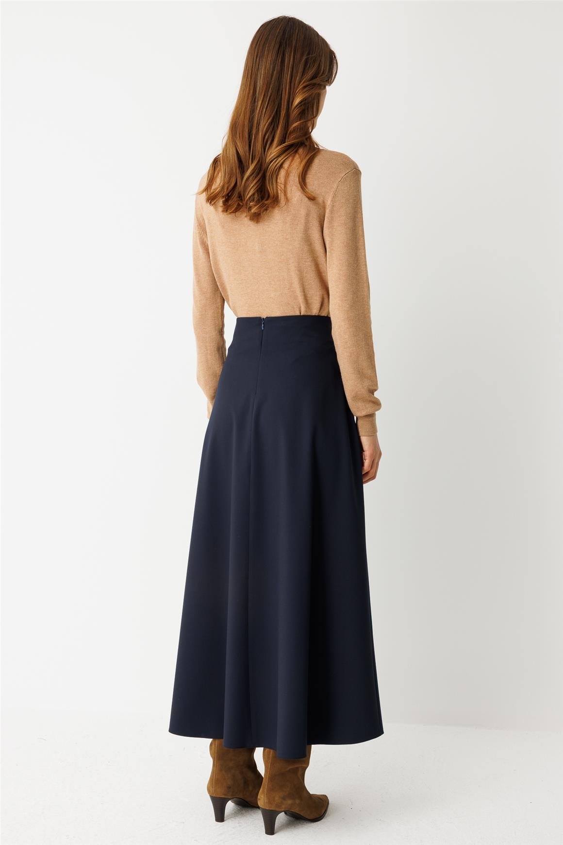 Aksesuar Detaylı Etek  Laci