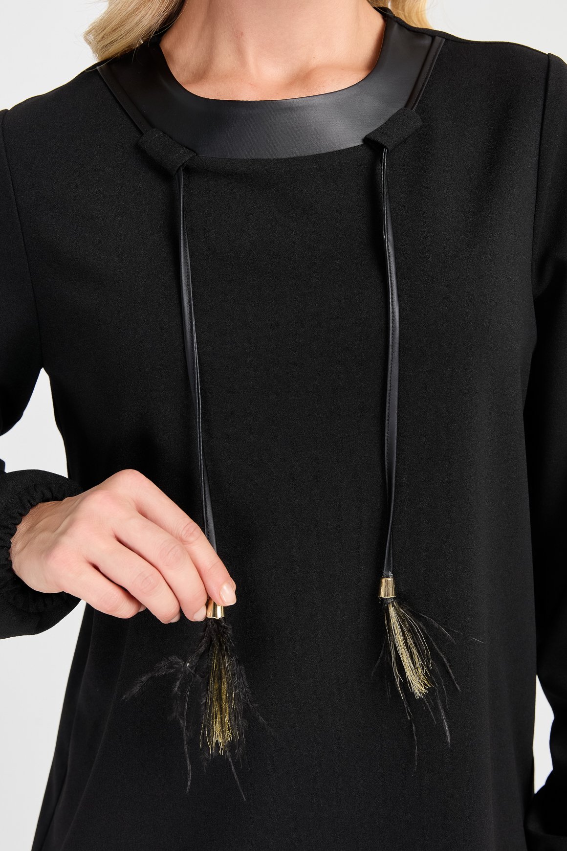 2'Lİ ETEKLİ TAKIM  Siyah