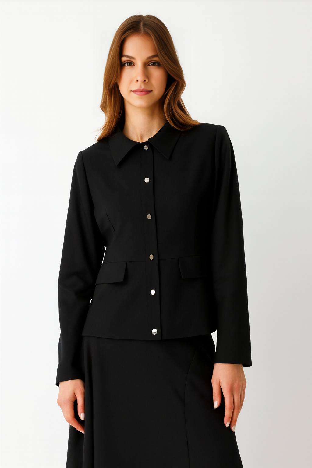 Ceket Etek Takım  Siyah