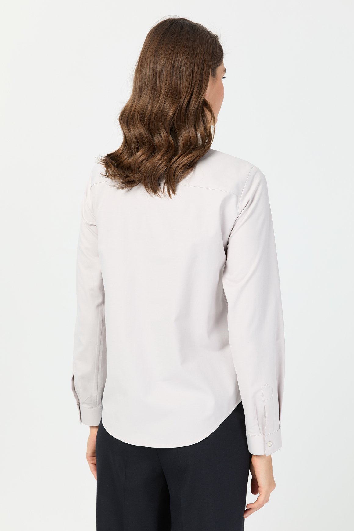 Milano Saten Gömlek  Taş