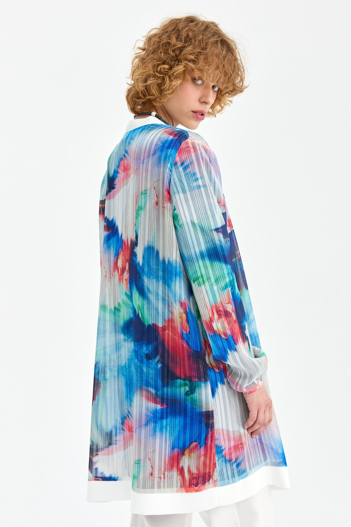 Empirime Kumaş İç Dış Kolyeli Takım  Laci