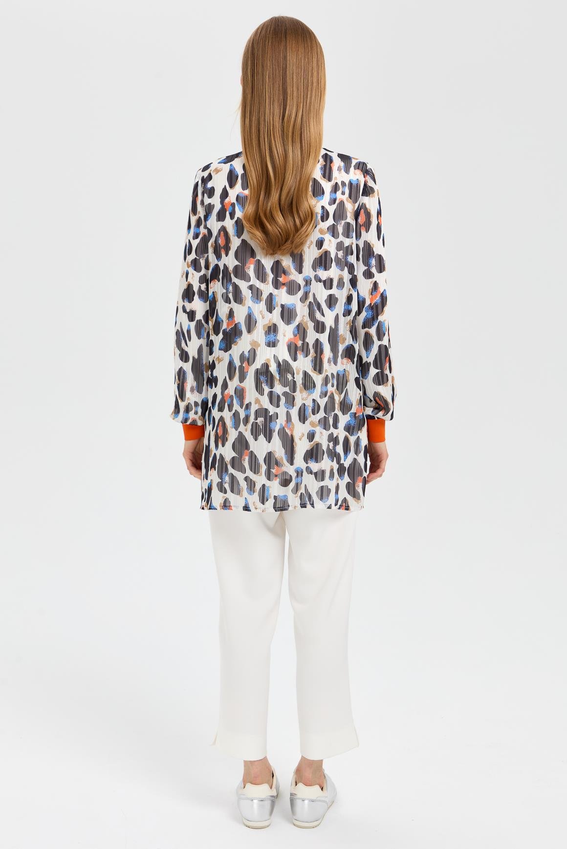 İçli Dışlı Emrpime Tunik Takım  Ekru