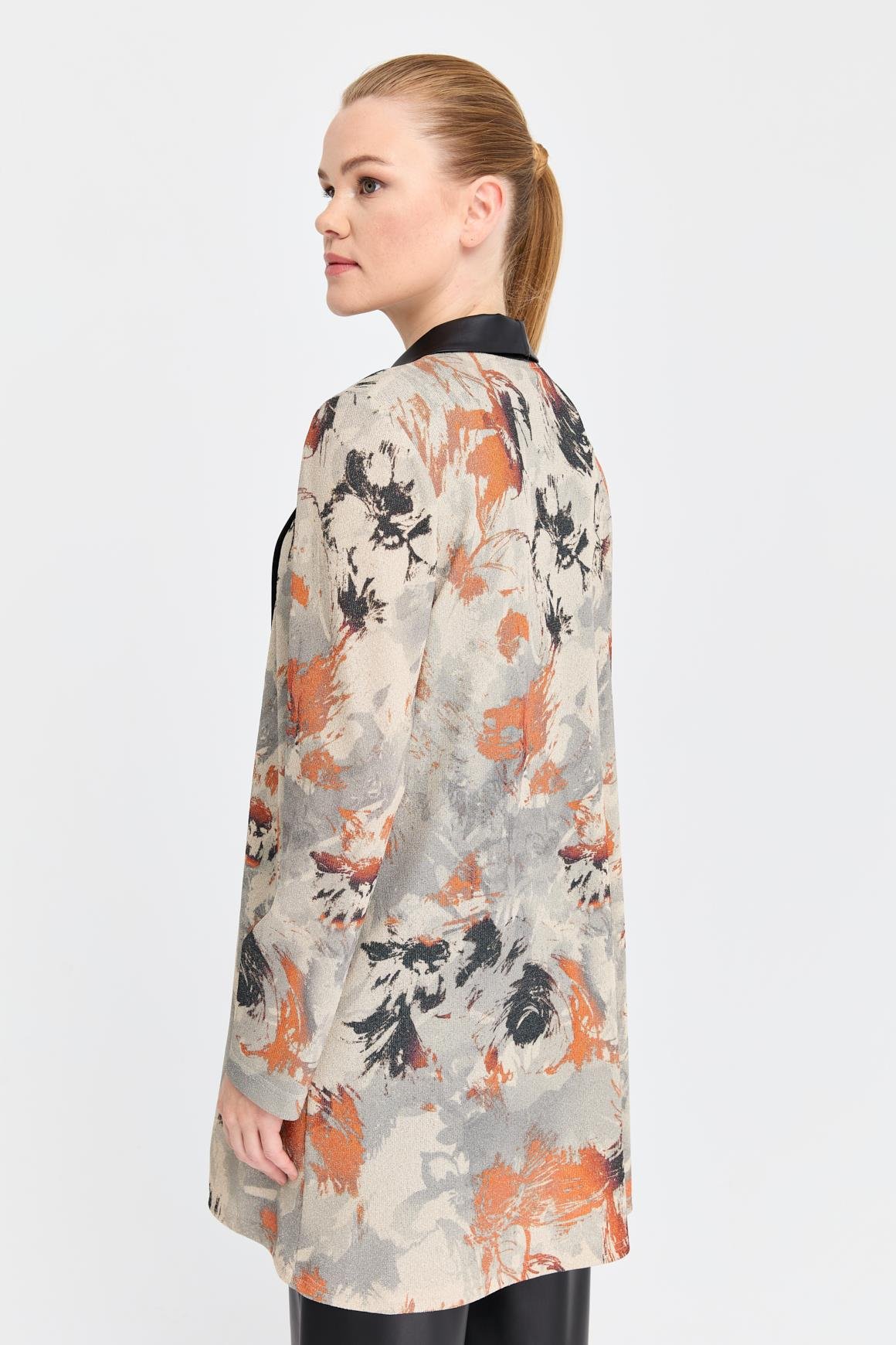 Özel Desenli Kolyeli İç Dış Takım  Bej