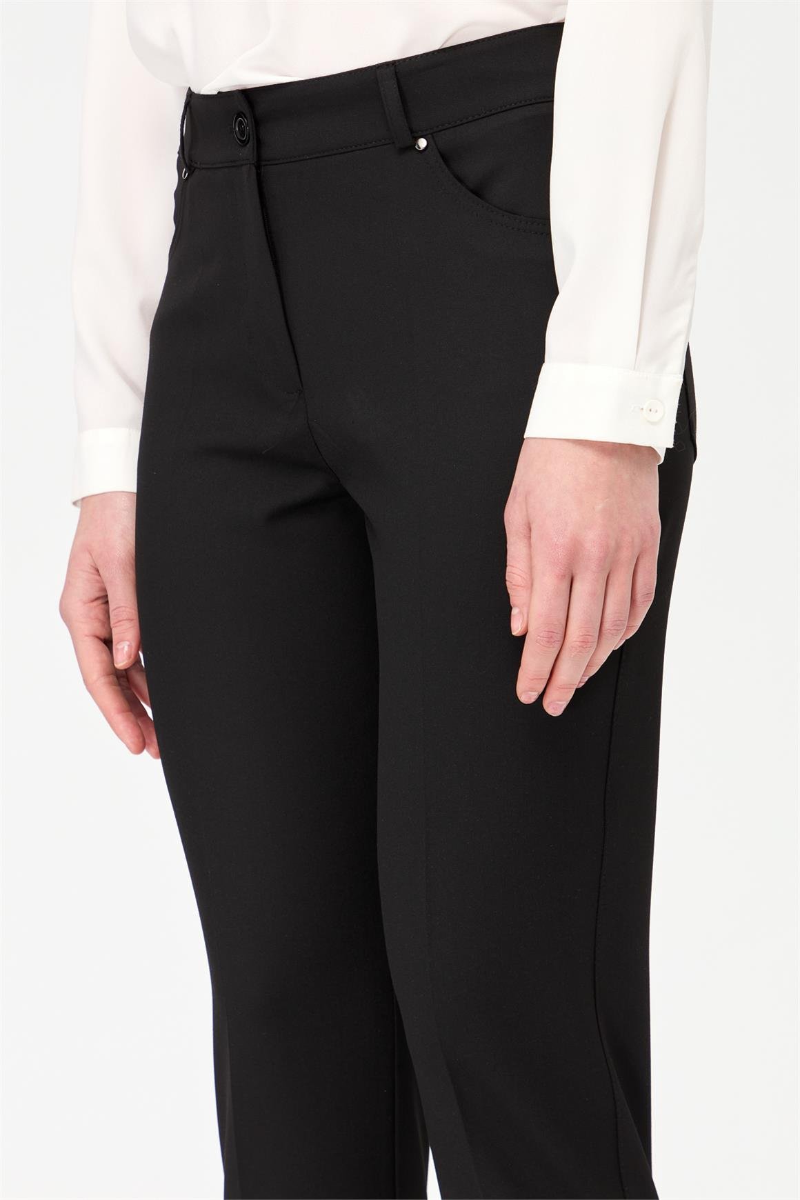 Beş Cepli Pantolon  Siyah