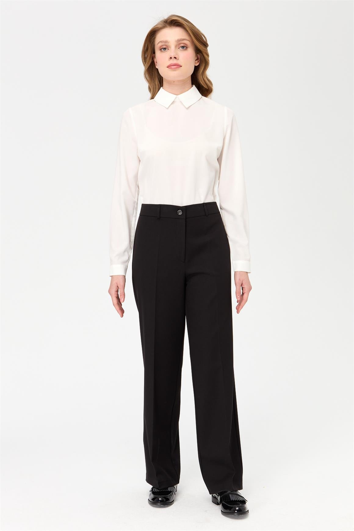 Bol Paça Pantolon  Siyah