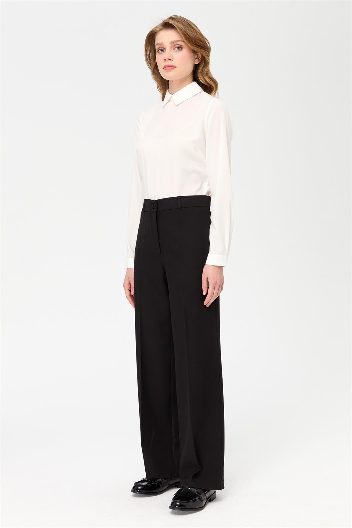 Bol Paça Pantolon  Siyah