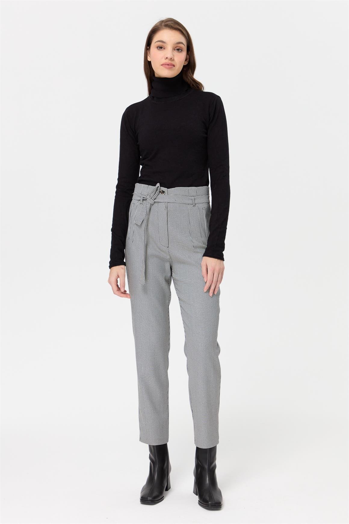 Havuç Pantolon  Gri