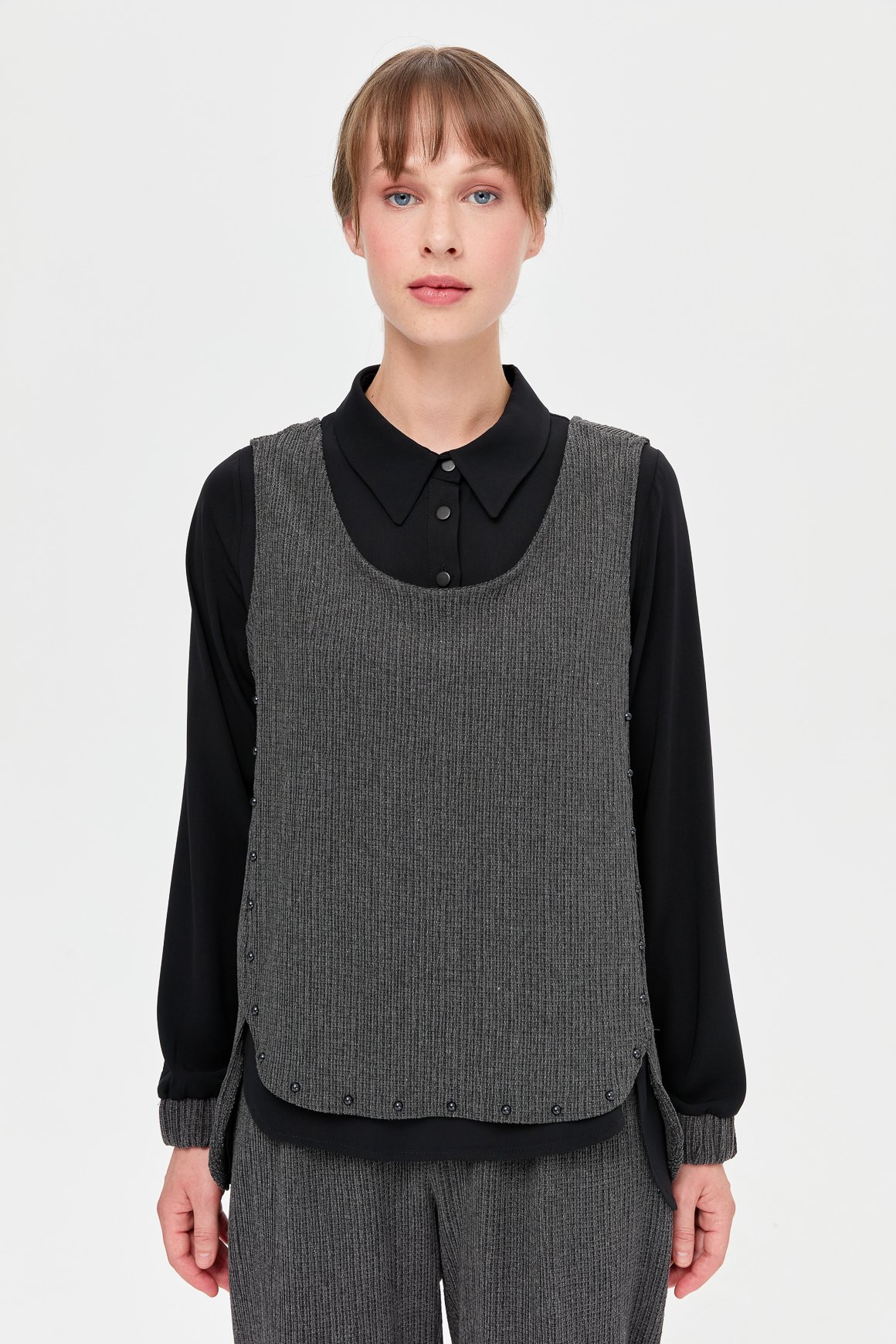 3'LÜ TAKIM  Antrasit