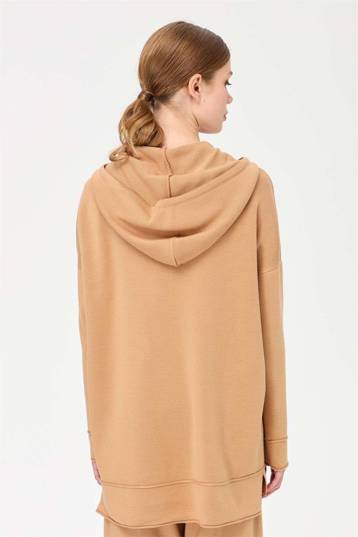 Triko Pantolonlu Takım  Vizon