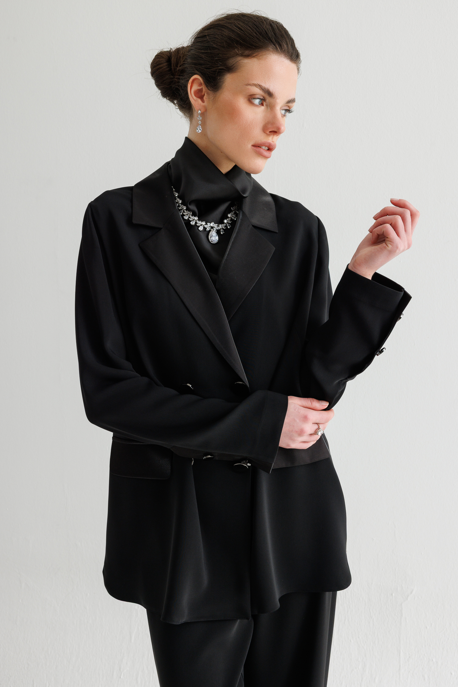 Exclusive Pantolonlu Takım  Siyah